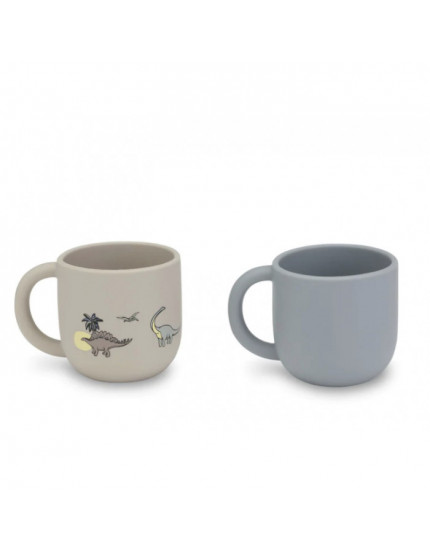 2 Pack Silicone Set Petit Lapin Cup One Size