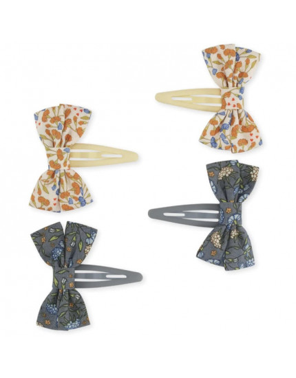 4 х Hair Clip Nuit De Fleurs