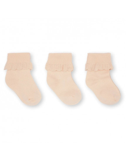 3x Lace Socks Berry