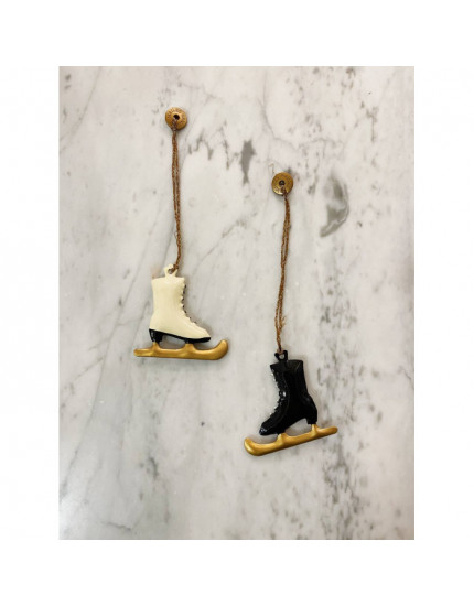 Metal ornament, Skate 3Y+
