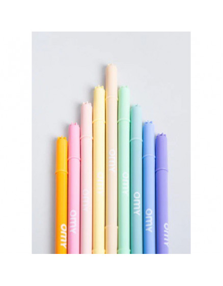 9 Dual Tipped Pastel Markers 2