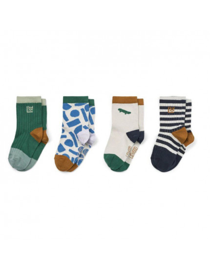 4 x Socks Silas Stroke/Sandy