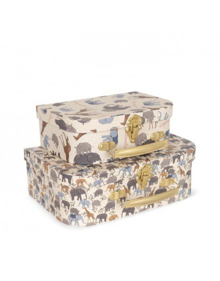 2 Pack Suitcase Safari One Size