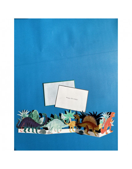 Dinosaurs Birthday Card One Size