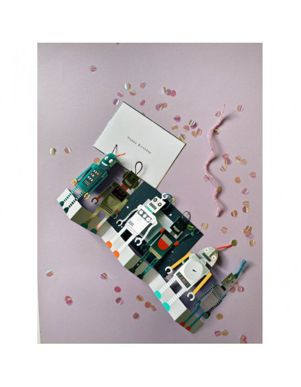 Robots Birthday Card 2