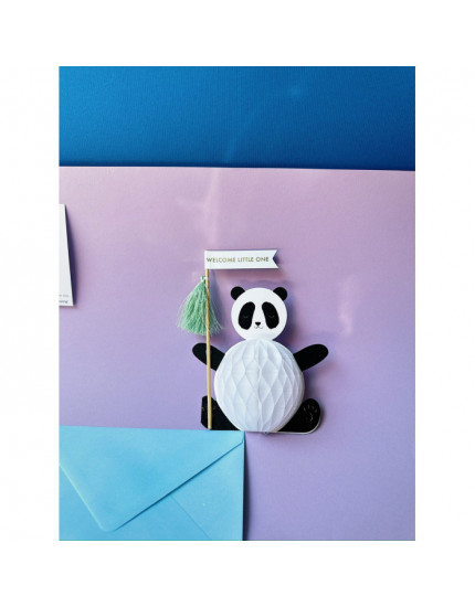 Baby Panda Stand-Up Card One Size