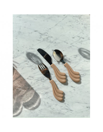 Wave Blush Cutlery Set One Size
