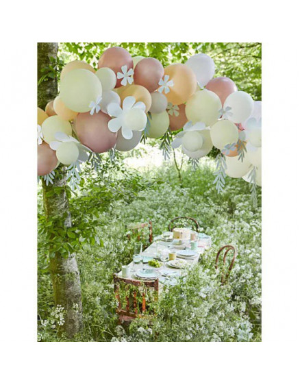 Велика Гірлянда Pastel Daisy Balloon 3