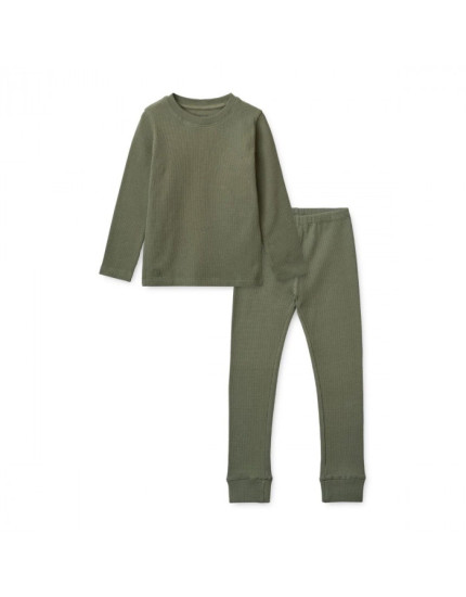 Піжама Croydon Waffel Green 128
