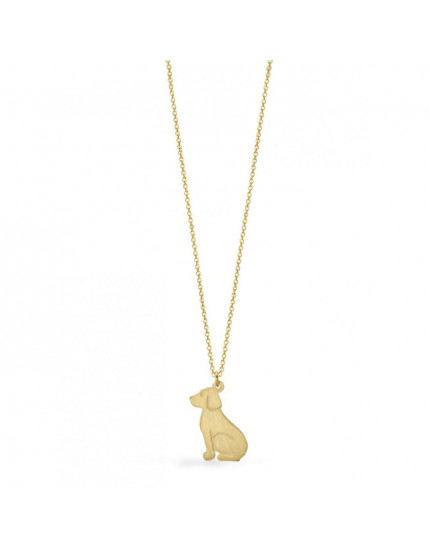 Dog Gold Necklace
