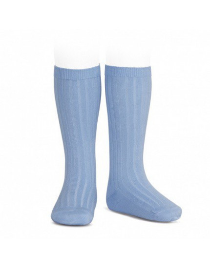 Knee Socks Bluish 446