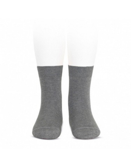 Шкарпетки гладкі Light Grey 230 8/ 32-35 119-130 см