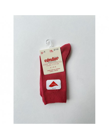 Шкарпетки гладкі Carmine 521 8/ 32-35 119-130 см