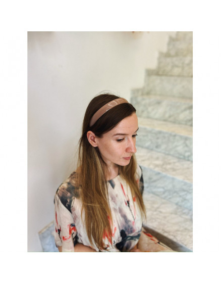 Hairband Wide Pink 2