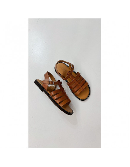 Sandals With Open Toe Cognac 2