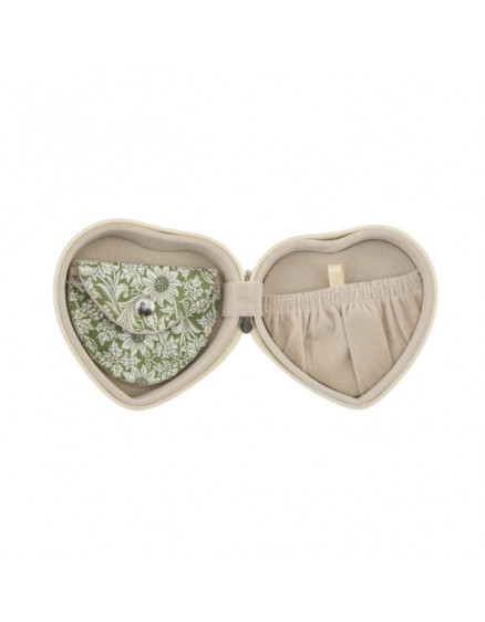 Jewellery Box Heart Liberty Mortimer Green 2
