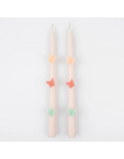 Butterfly Tapper Candles One Size