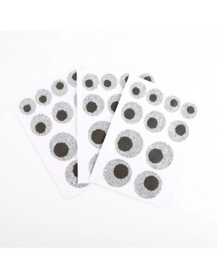 Glitter Eye Stickers 3Y+