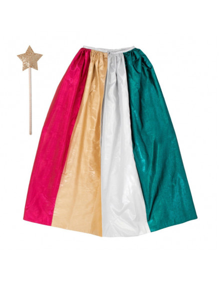 Rainbow Cape Costume 2