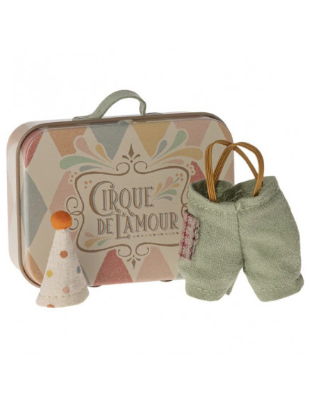 Clown Costume in Suitcase 2
