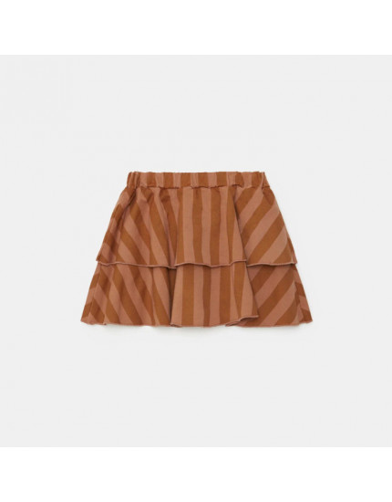 Stripe Mini Skirt