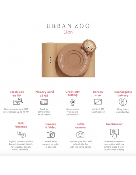  Children's Accessory Urban Zoo Lion 4