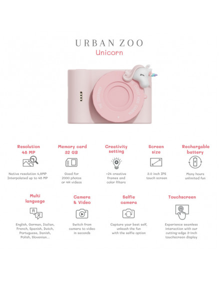 Children's Accessory Urban Zoo Unicorn 5