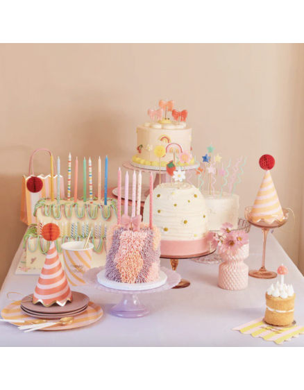 Pink Star Candles 2