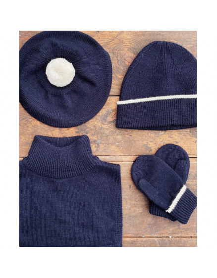 Louli Knit Beret Eclipse 3