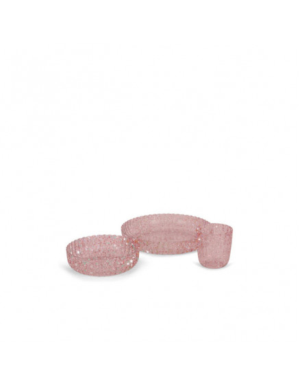Dinner Set Glitter Blush 2