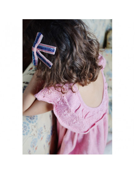 2 x Заколки Long Velvet Bow 4
