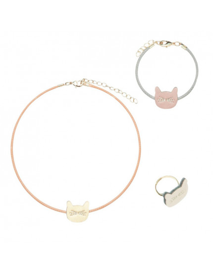 Cute Cat Jewellery Set
