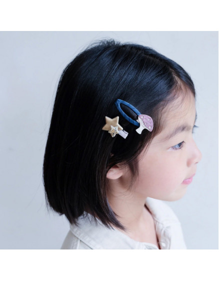 4 x Magical Toadstool Clip Set 2