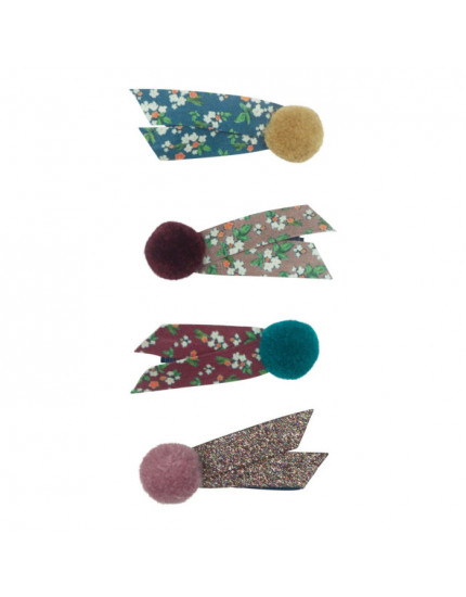 4 x Pom Pom Clips 3Y+