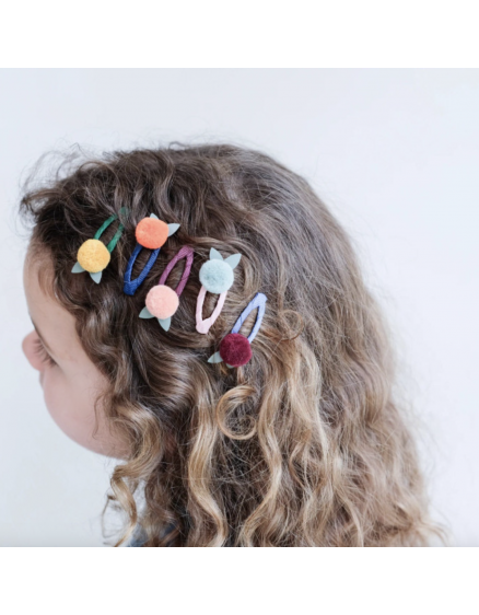 5 x Pom Pom Petal Mini Clic Clacs 2