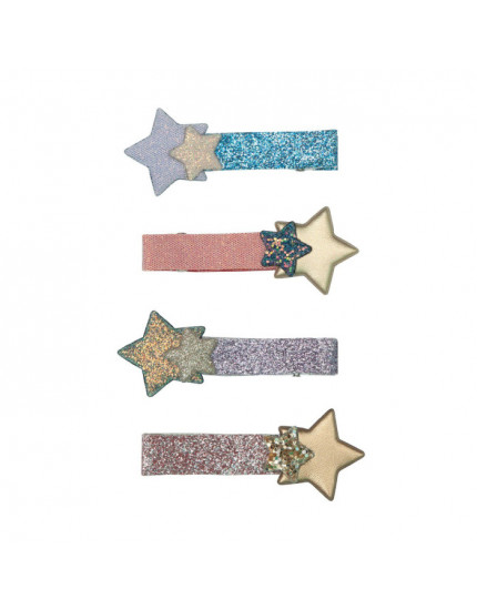 4 x Star Bar Clips