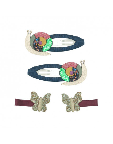 4 x Suzie Snail Clips 3Y+