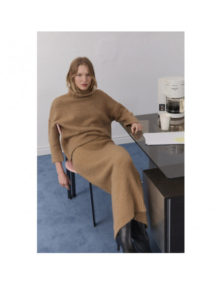 Ottawa Woman Skirt Camel 4