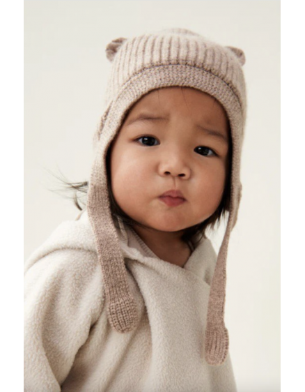Aviana Baby Bonnet Oat 2