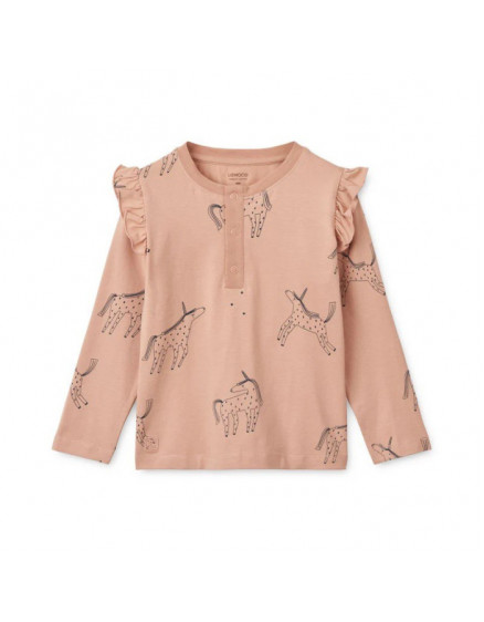 Wilhelm Printed Frill Pijama Set 3