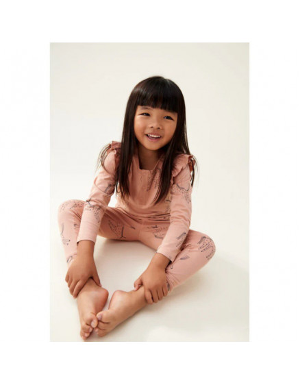 Wilhelm Printed Frill Pijama Set 2