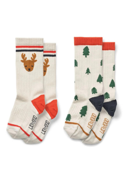 Annette Socks Red Bow 33-35