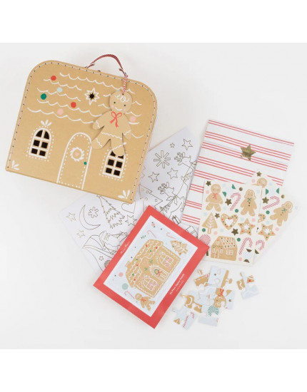 Gingerbread Christmas Eve Suitcase 3Y+