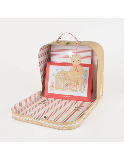 Gingerbread Christmas Eve Suitcase 3