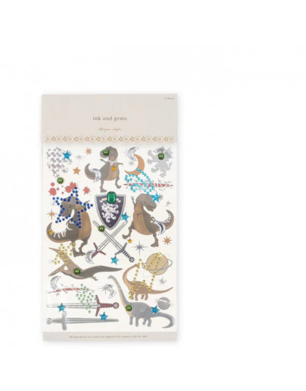 Gem Stones & Tattoos Multi Dino One Size
