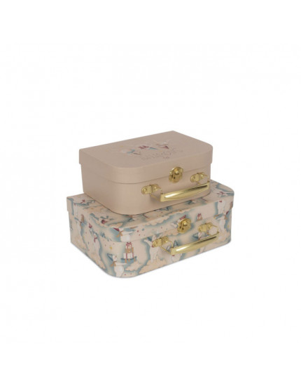 2 x Pack Suitcase Let it Snow One Size