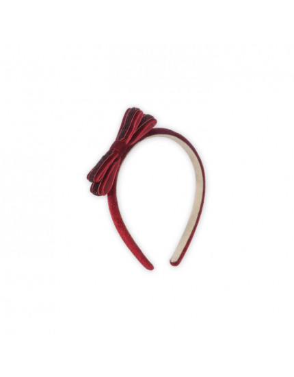 Velvet Bow Hairbrace