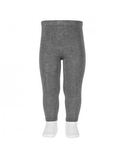 Plain Stitch Leggings Light Grey 230