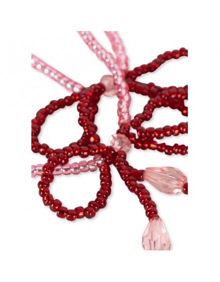Pearly Rose Necklace & Bracelet 2