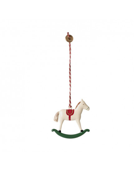 Metal ornament Rocking Horse One Size